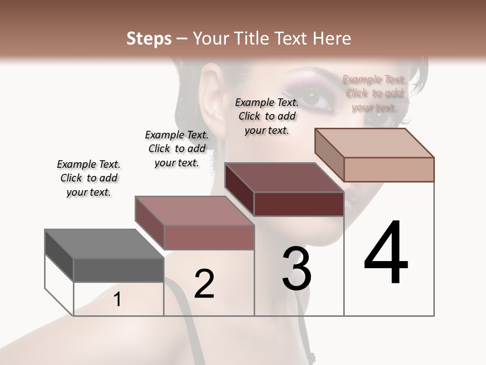 Attractive Background Femininity PowerPoint Template