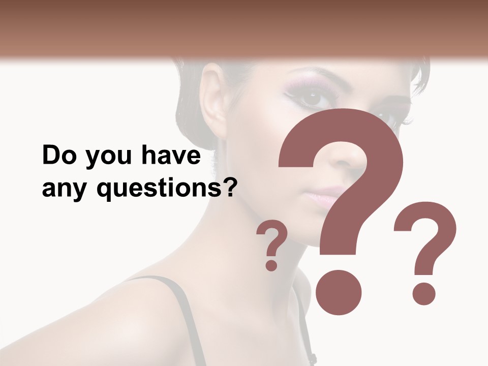 Attractive Background Femininity PowerPoint Template