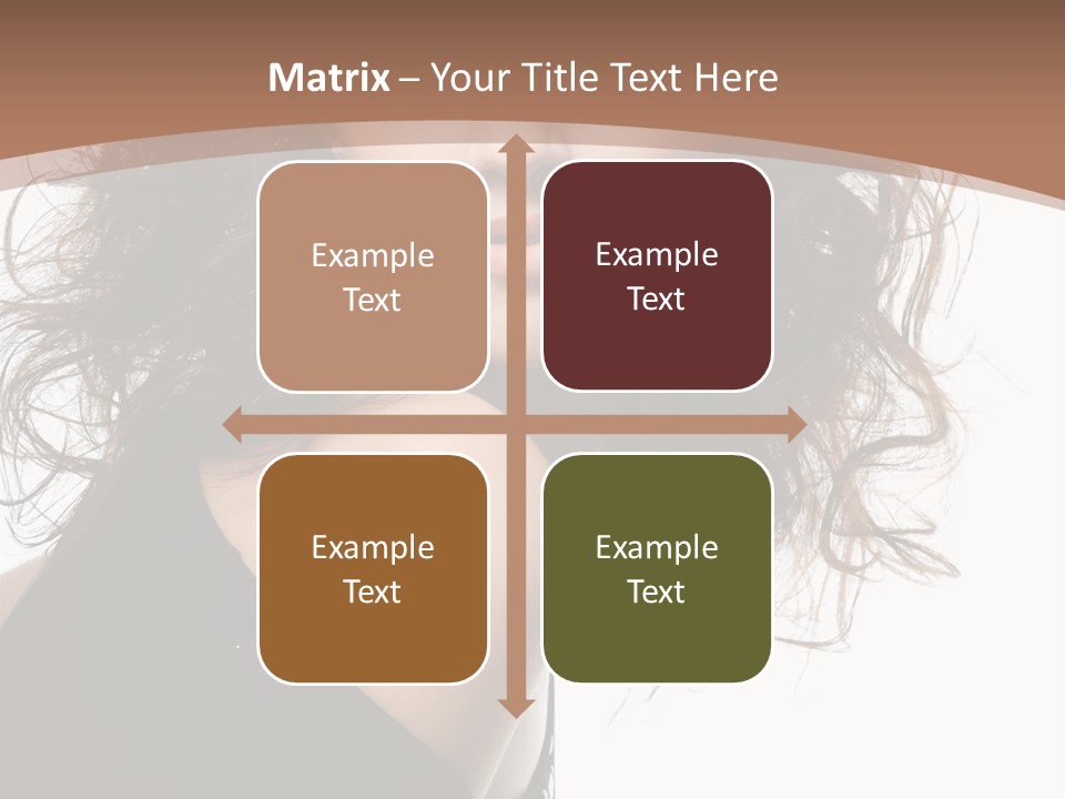 Hair Bright Beauty PowerPoint Template