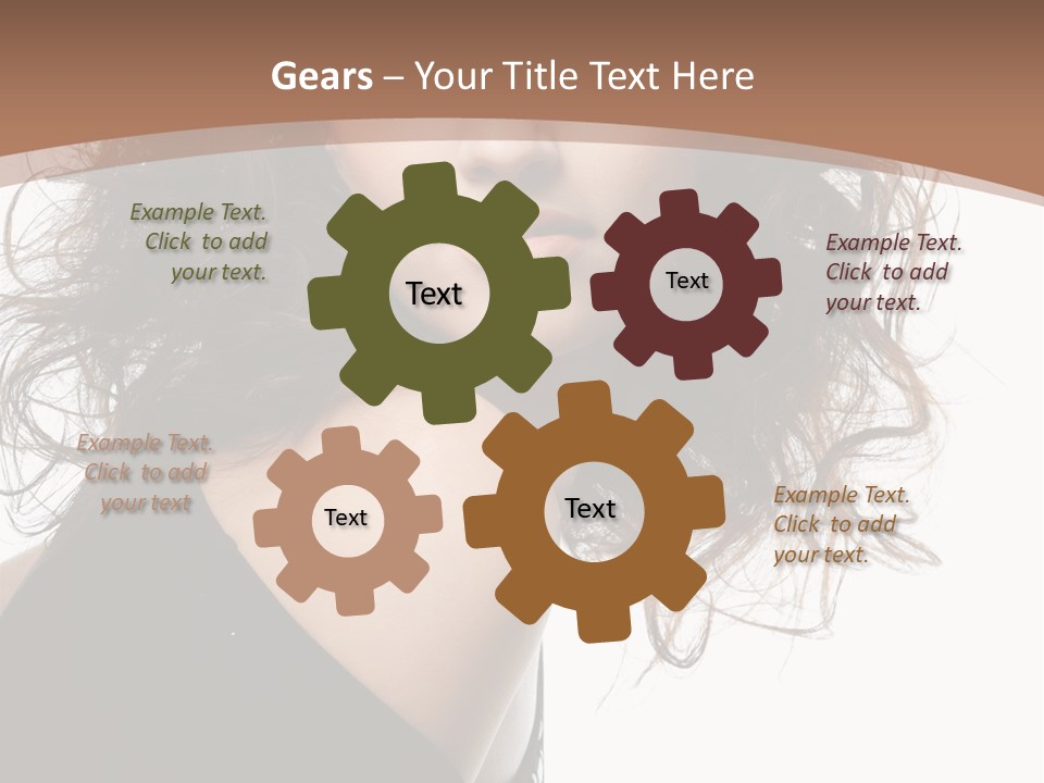 Hair Bright Beauty PowerPoint Template