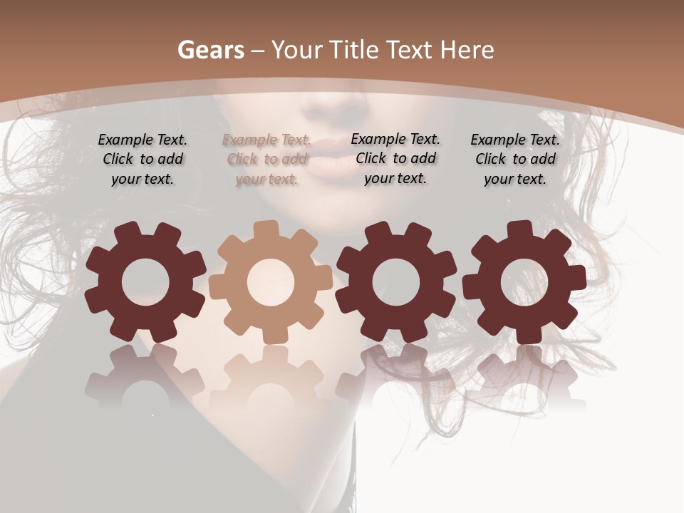 Hair Bright Beauty PowerPoint Template