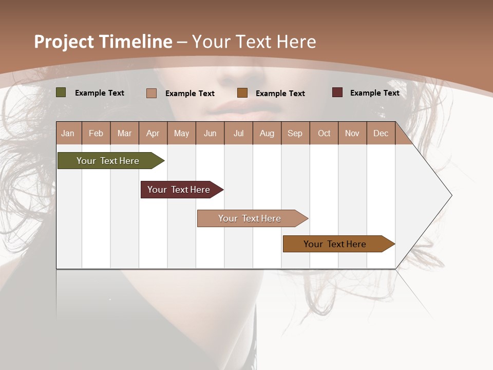 Hair Bright Beauty PowerPoint Template