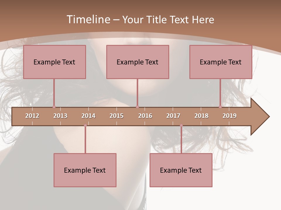 Hair Bright Beauty PowerPoint Template