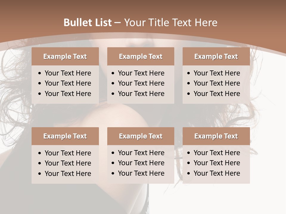 Hair Bright Beauty PowerPoint Template