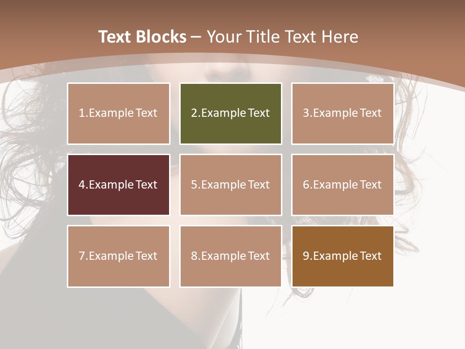 Hair Bright Beauty PowerPoint Template