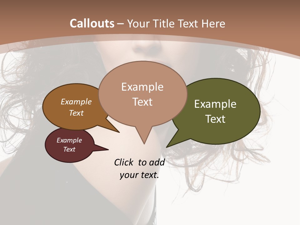 Hair Bright Beauty PowerPoint Template