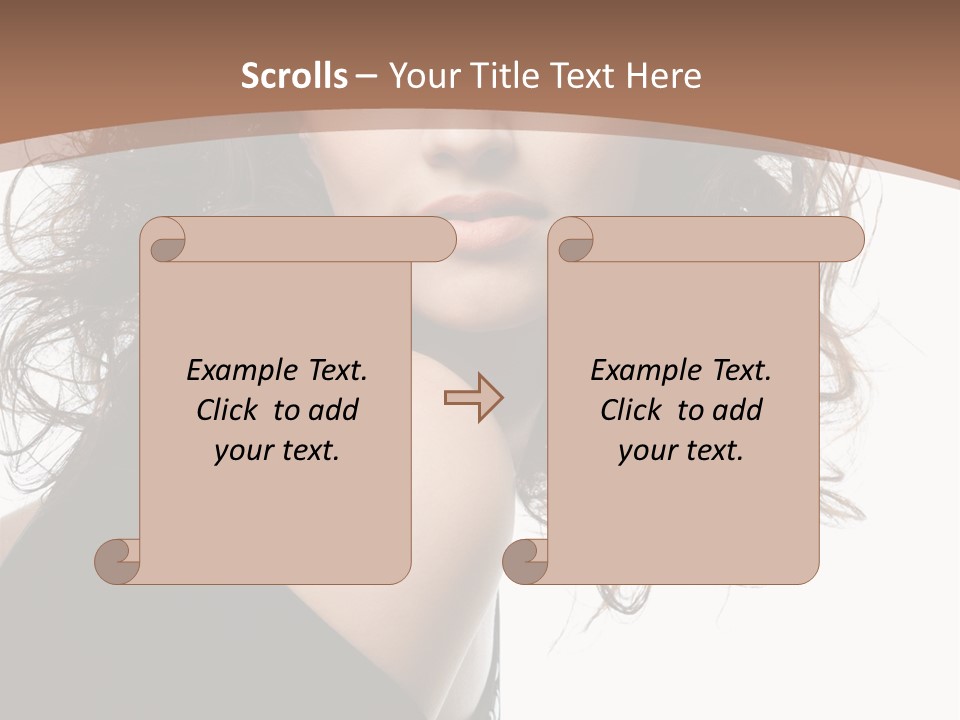 Hair Bright Beauty PowerPoint Template