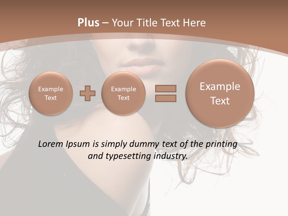Hair Bright Beauty PowerPoint Template