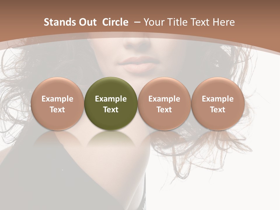 Hair Bright Beauty PowerPoint Template