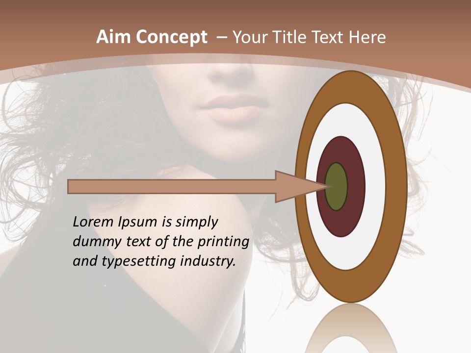 Hair Bright Beauty PowerPoint Template