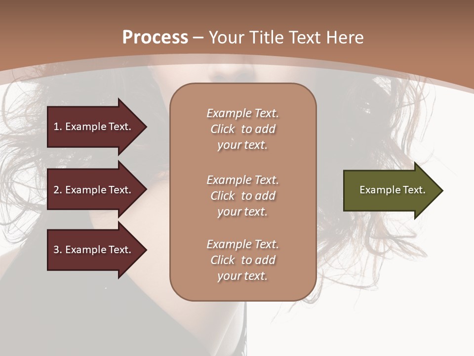 Hair Bright Beauty PowerPoint Template