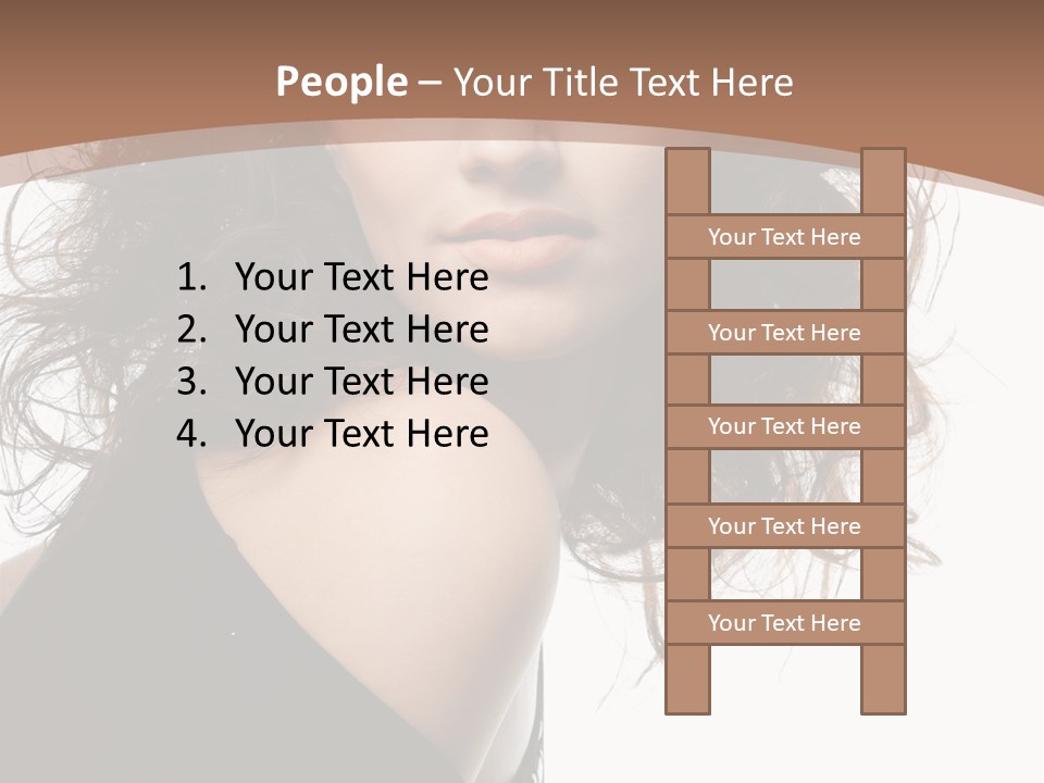 Hair Bright Beauty PowerPoint Template