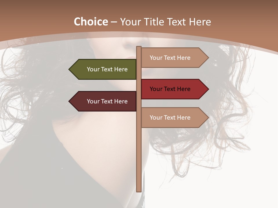 Hair Bright Beauty PowerPoint Template