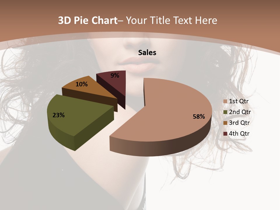 Hair Bright Beauty PowerPoint Template