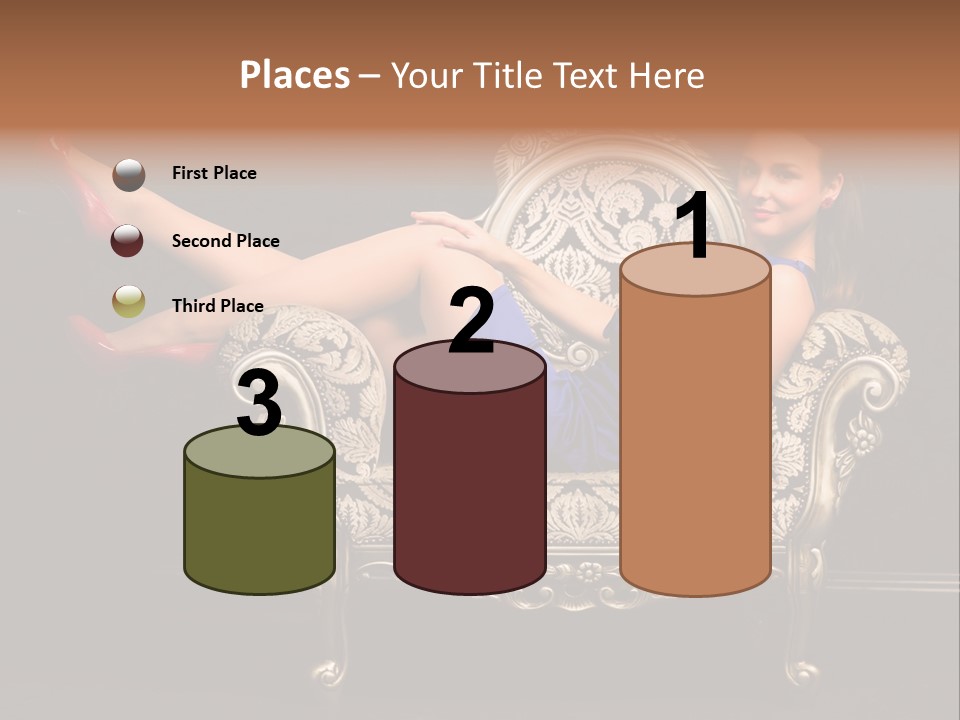 Retrostyled Revival Red PowerPoint Template