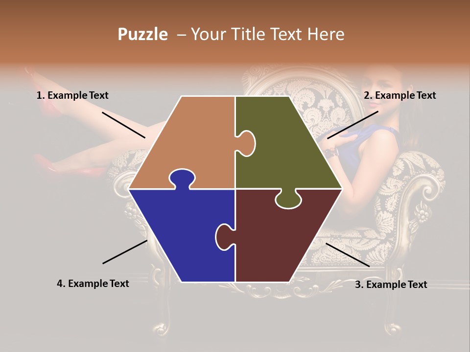 Retrostyled Revival Red PowerPoint Template