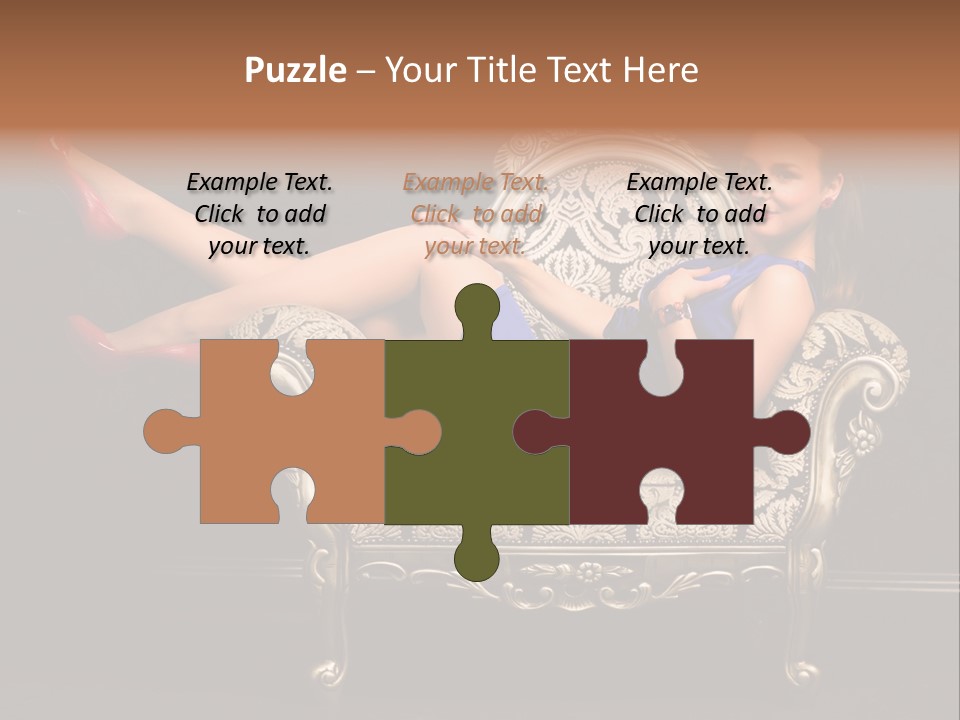 Retrostyled Revival Red PowerPoint Template