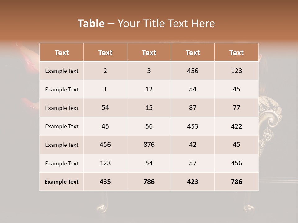 Retrostyled Revival Red PowerPoint Template
