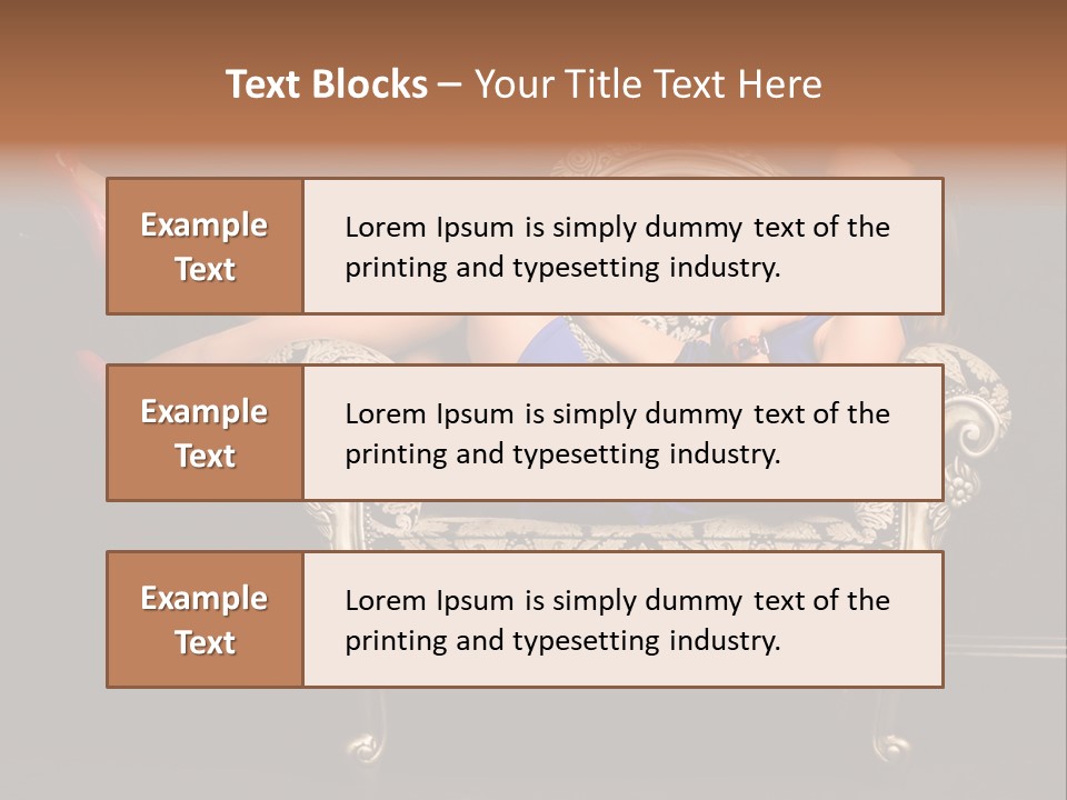 Retrostyled Revival Red PowerPoint Template