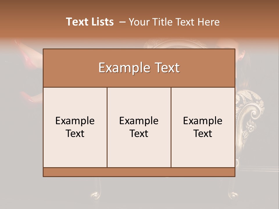 Retrostyled Revival Red PowerPoint Template