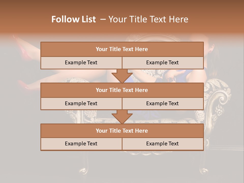 Retrostyled Revival Red PowerPoint Template