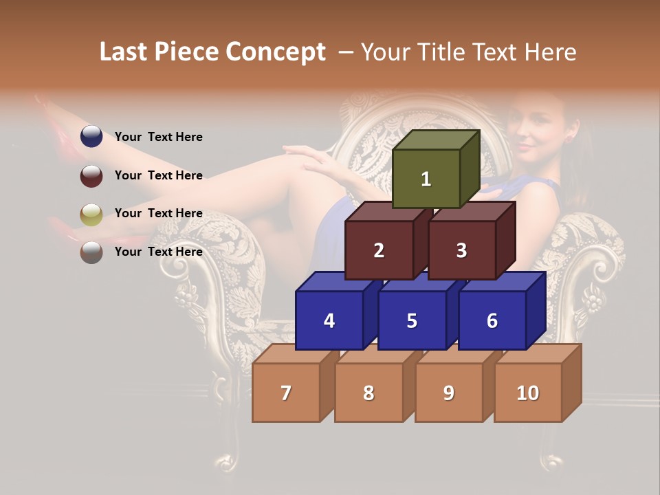 Retrostyled Revival Red PowerPoint Template