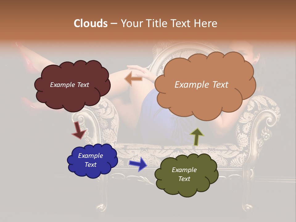 Retrostyled Revival Red PowerPoint Template