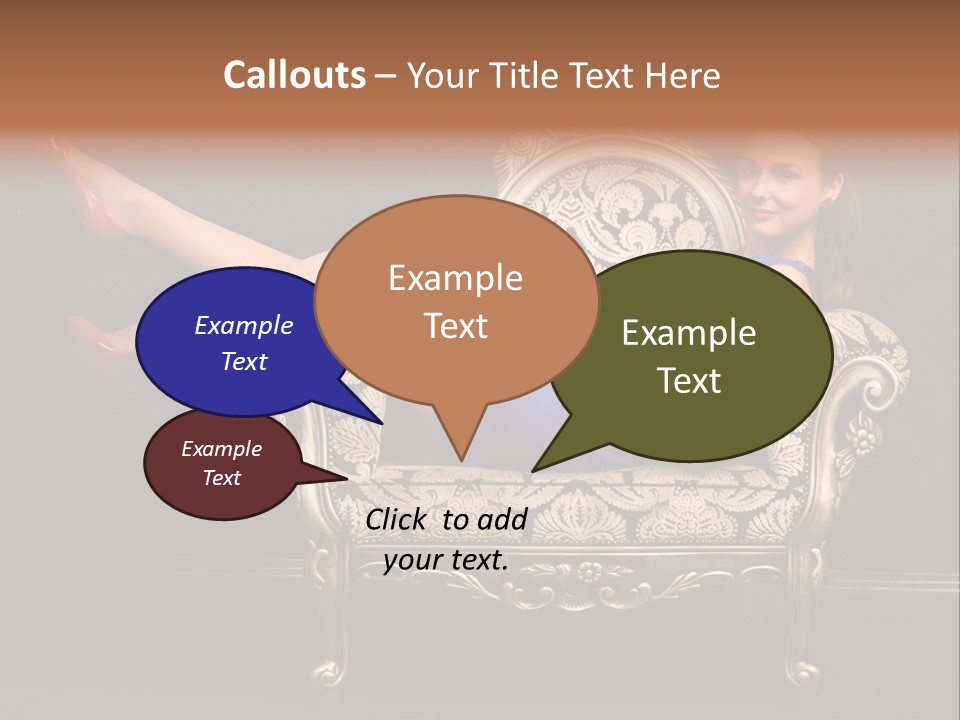 Retrostyled Revival Red PowerPoint Template