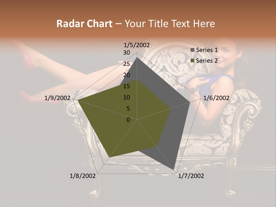 Retrostyled Revival Red PowerPoint Template