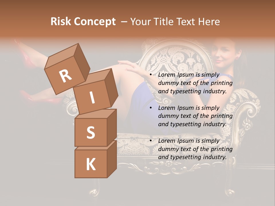 Retrostyled Revival Red PowerPoint Template