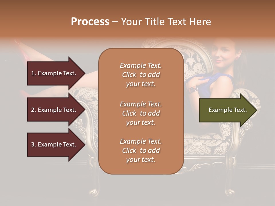 Retrostyled Revival Red PowerPoint Template