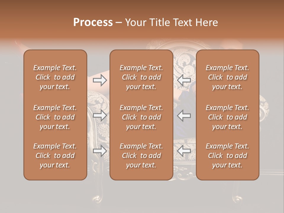 Retrostyled Revival Red PowerPoint Template