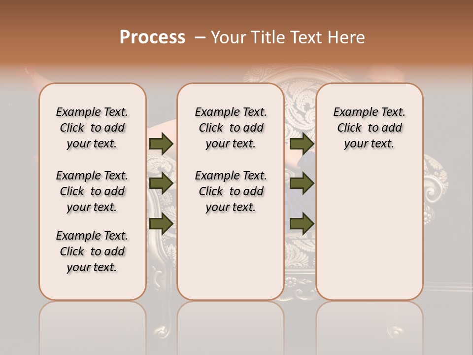 Retrostyled Revival Red PowerPoint Template