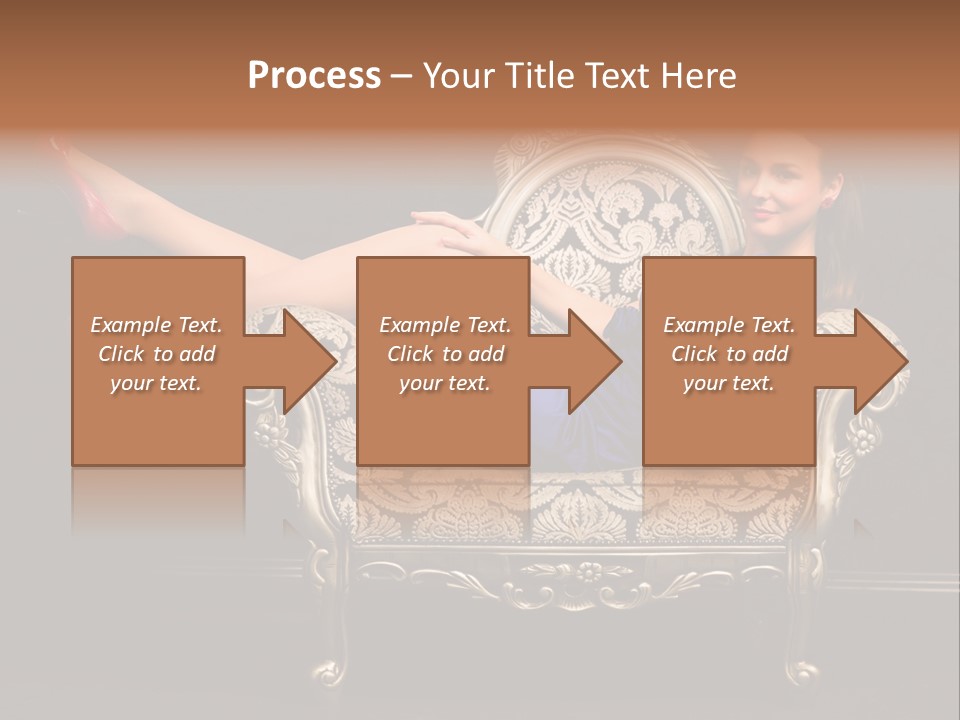 Retrostyled Revival Red PowerPoint Template