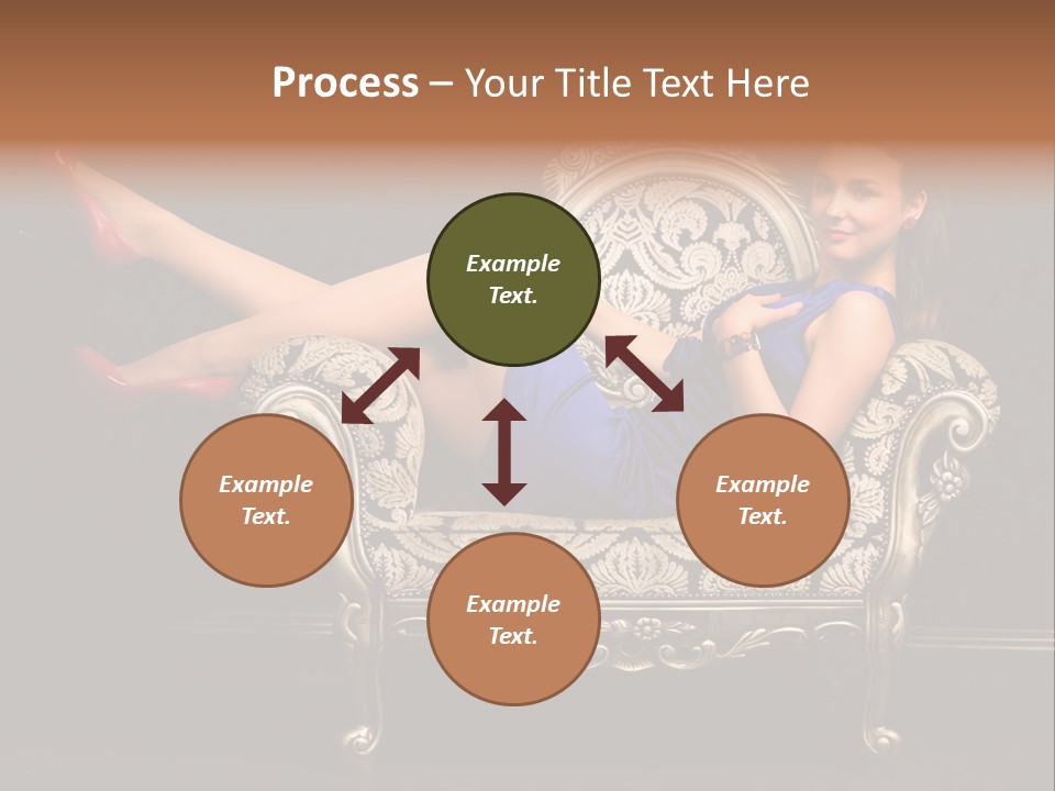 Retrostyled Revival Red PowerPoint Template