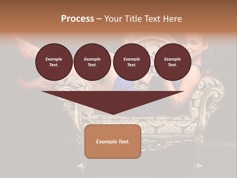 Retrostyled Revival Red PowerPoint Template