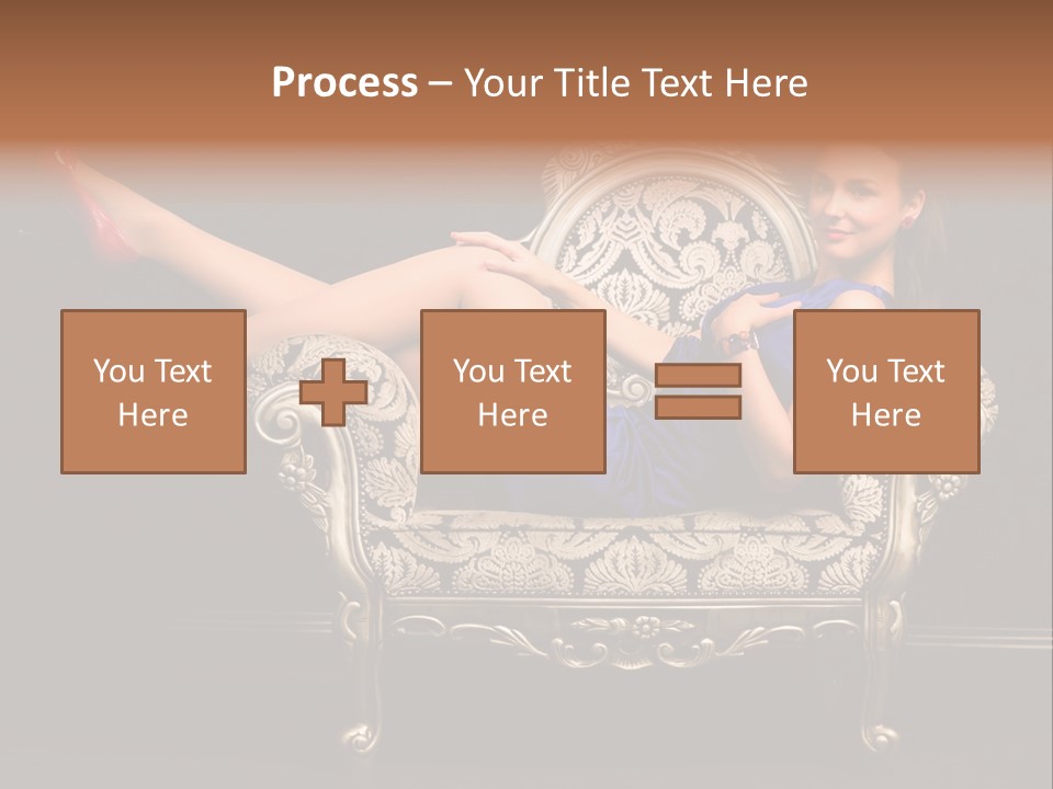 Retrostyled Revival Red PowerPoint Template
