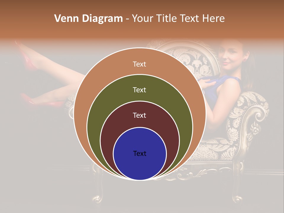 Retrostyled Revival Red PowerPoint Template