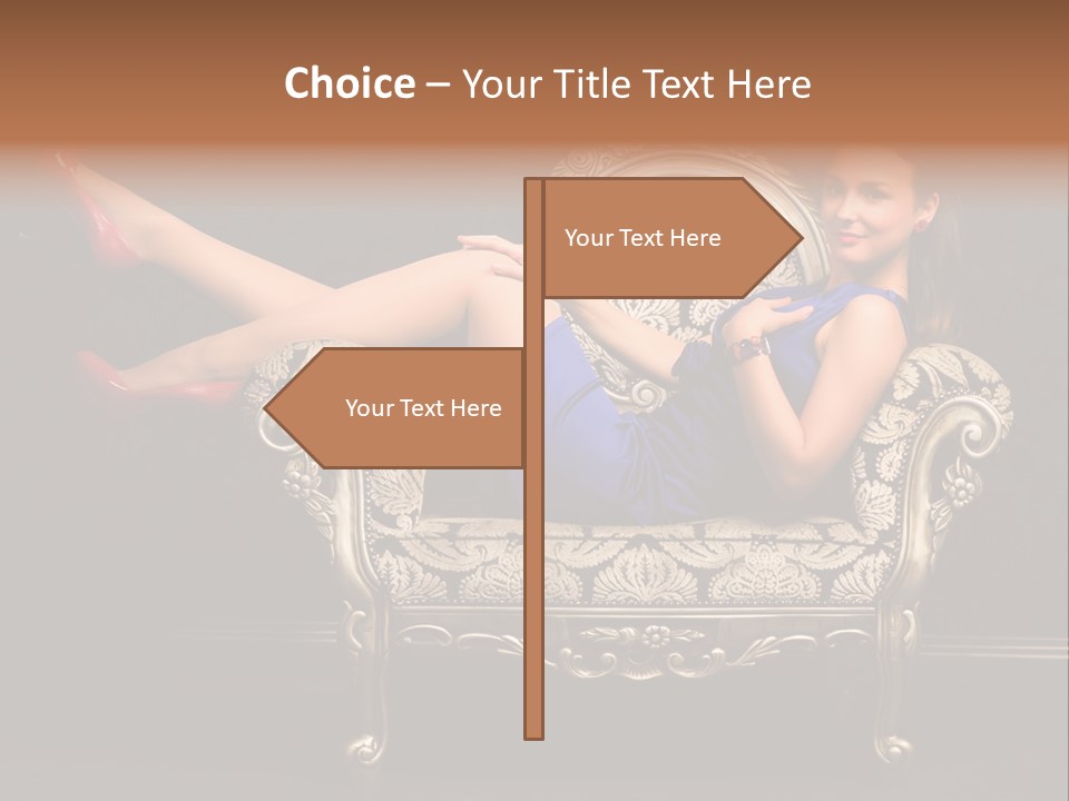 Retrostyled Revival Red PowerPoint Template