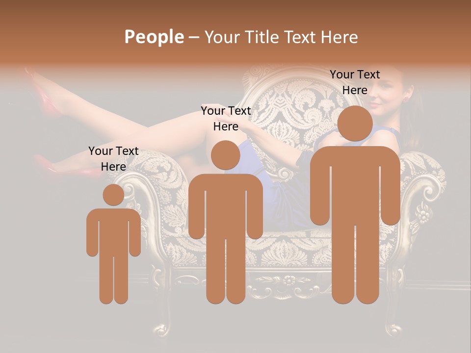 Retrostyled Revival Red PowerPoint Template