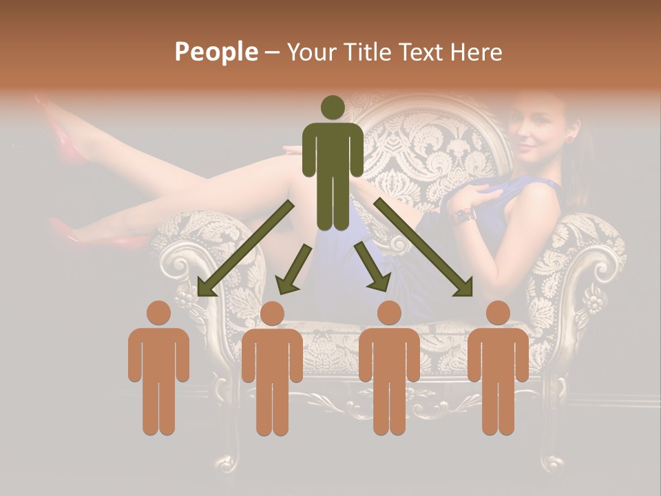 Retrostyled Revival Red PowerPoint Template