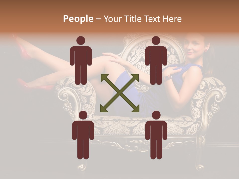 Retrostyled Revival Red PowerPoint Template