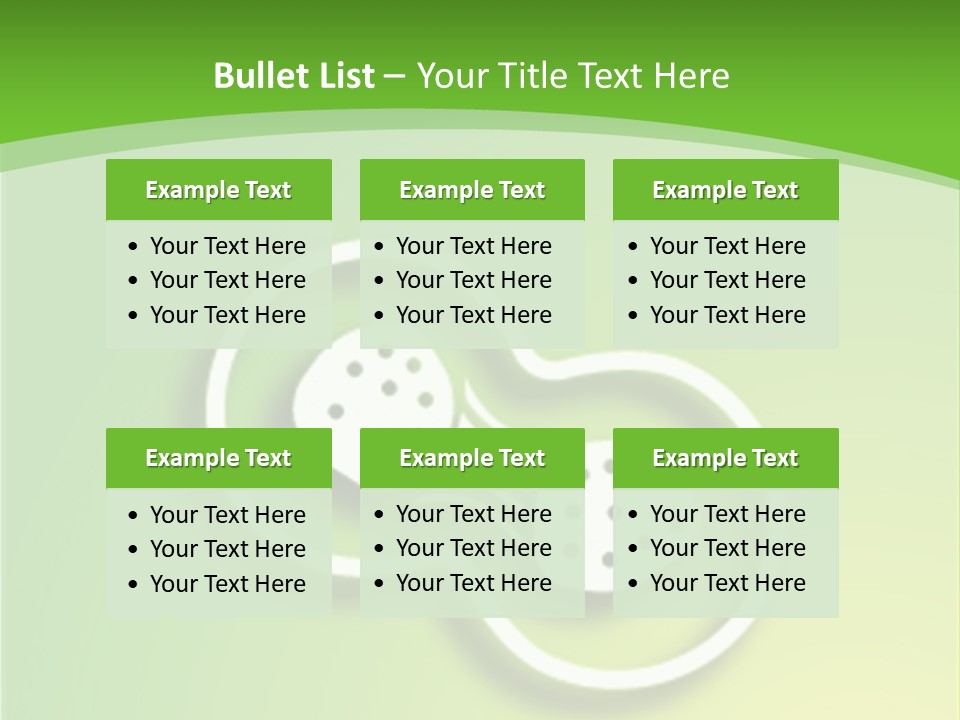 Lime Thirst Cool PowerPoint Template