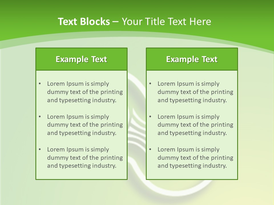 Lime Thirst Cool PowerPoint Template