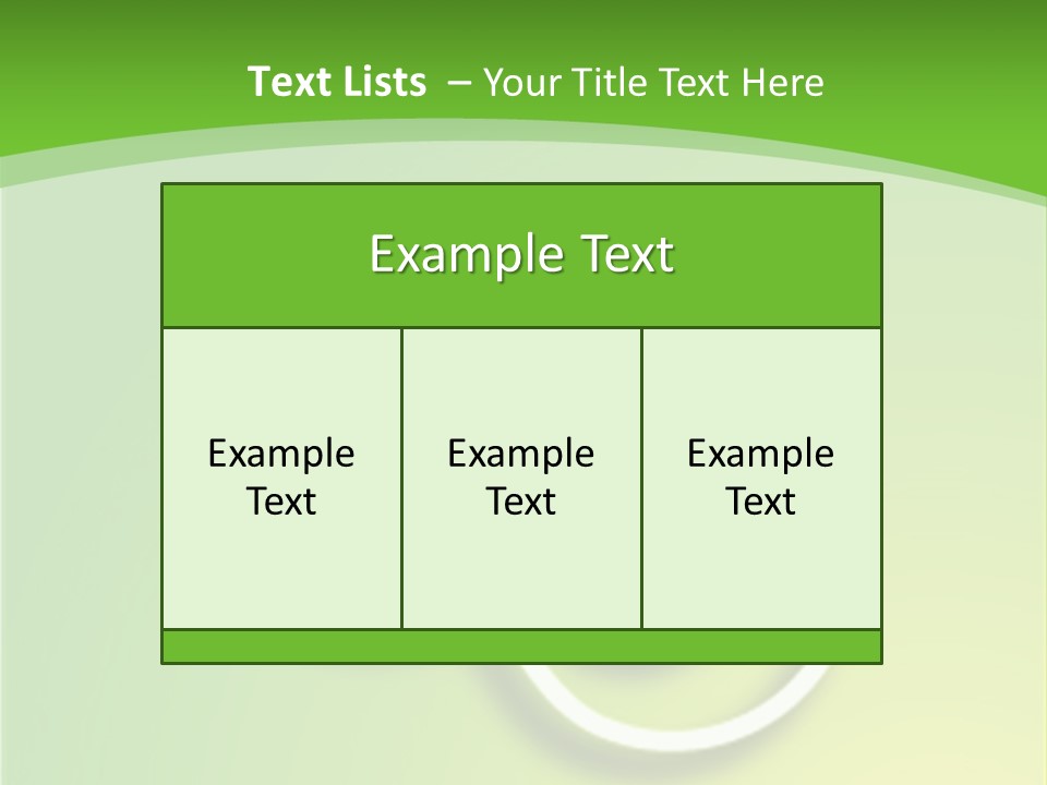 Lime Thirst Cool PowerPoint Template