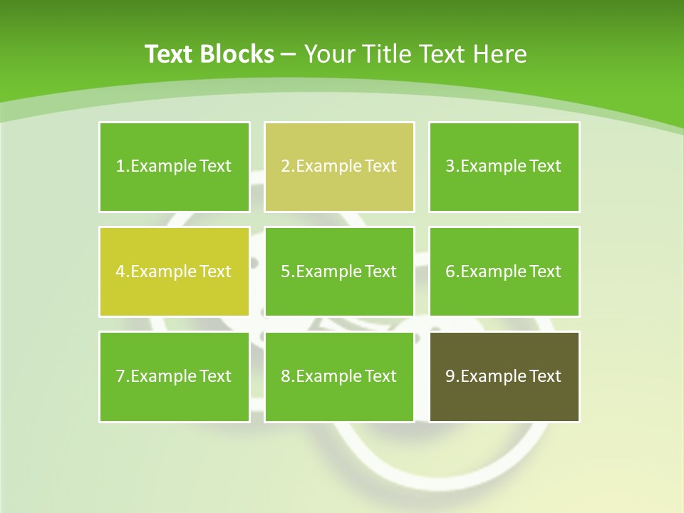 Lime Thirst Cool PowerPoint Template