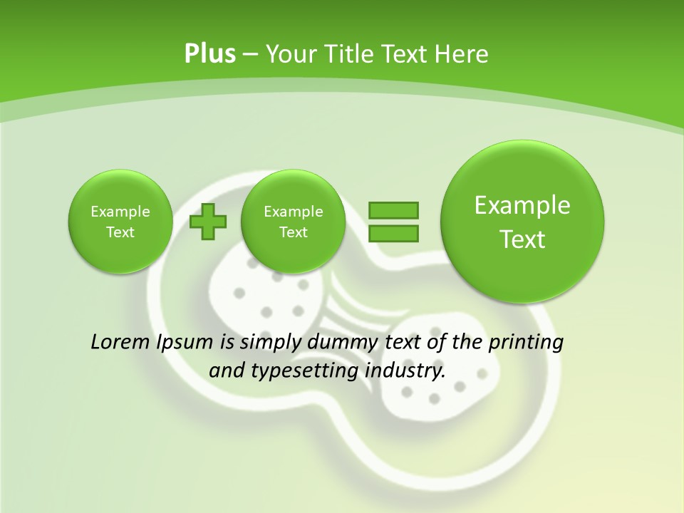 Lime Thirst Cool PowerPoint Template