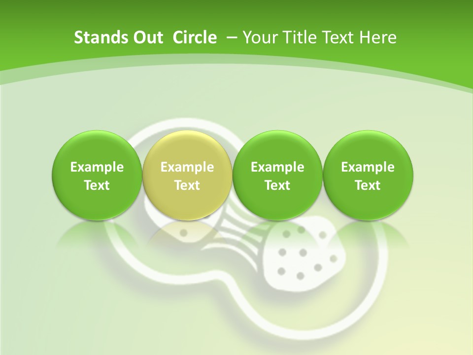 Lime Thirst Cool PowerPoint Template