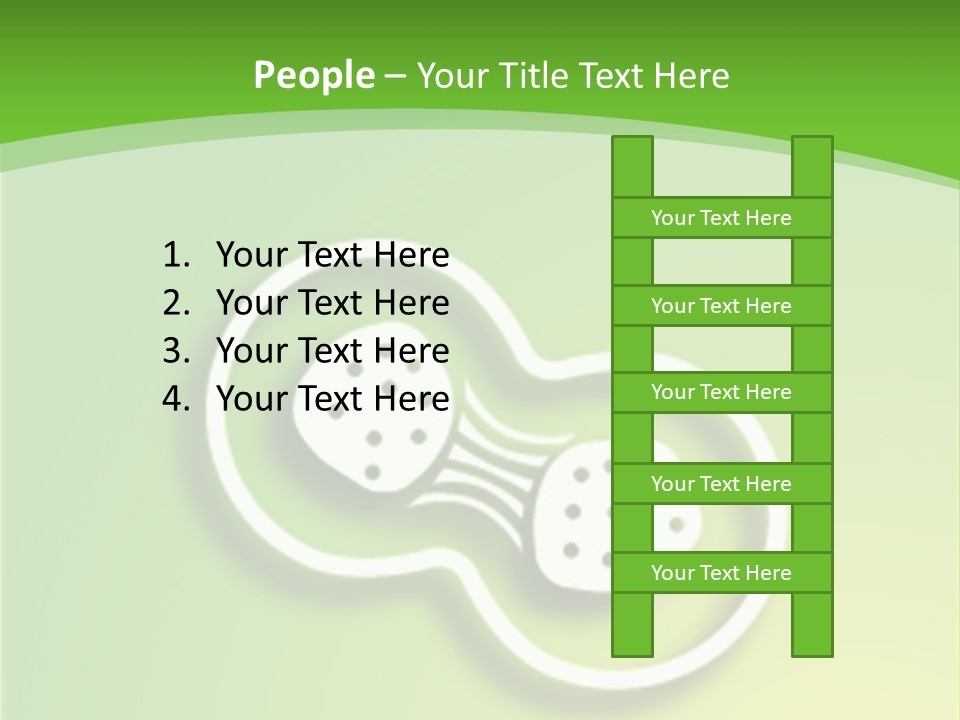 Lime Thirst Cool PowerPoint Template