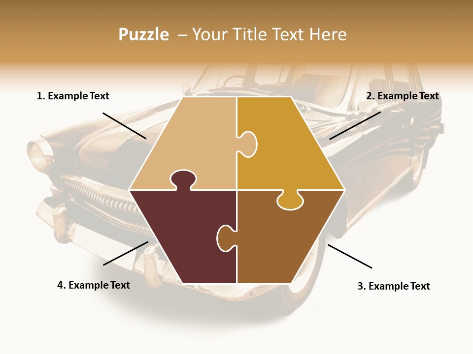 Wheels Cabriolet Transportation PowerPoint Template